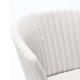 RIA - chaise avec dossier tissu