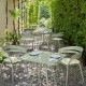 RIA - chaise de jardin en aluminium (lot de 4)