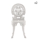 NARCISI - chaise de jardin (lot de 2)
