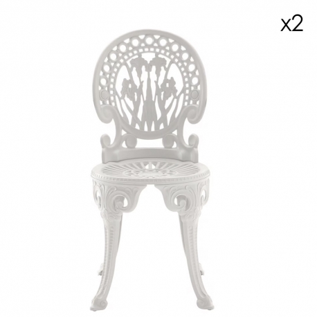 NARCISI - chaise de jardin (lot de 2)