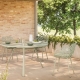 RADICE QUADRA - table diam.130 cm