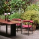 ROE - chaise avec dossier tissu