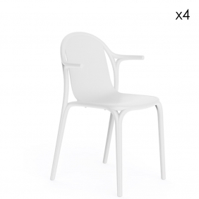 BROOKLYN - chaise avec accoudoirs