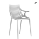 IBIZA - chaise à accoudoirs plastique Revolution® (lot de 4)