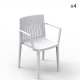 SPRITZ - chaise avec accoudoirs