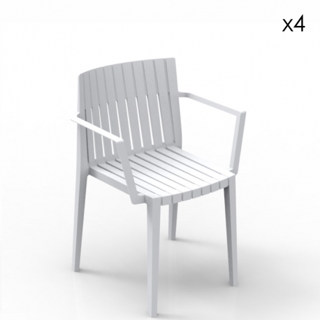 SPRITZ - chaise avec accoudoirs