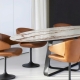 CURVE - table ovale en Xeramica