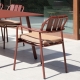 VERDEA - chaise de jardin à accoudoirs