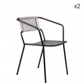 VERDEA ROPE - chaise de jardin