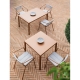 VERDEA ROPE - chaise de jardin