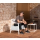 AFRICA - fauteuil lounge de jardin (lot de 2)
