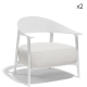 AFRICA - fauteuil lounge de jardin (lot de 2)