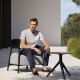 AFRICA - fauteuil lounge de jardin (lot de 2)