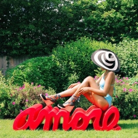 AMORE - banc 1m45 en polyéthylène