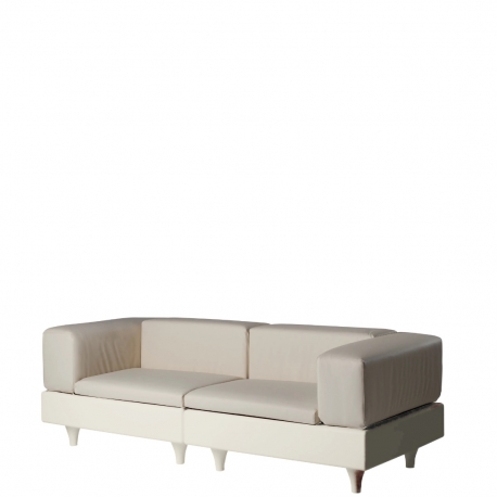 HAPPYLIFE - canapé de jardin 2m40