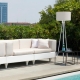 HAPPYLIFE - canapé de jardin 2m40