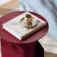SENTRUM - table basse range-livres H 36 cm