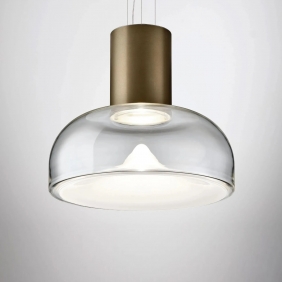 AELLA S 45 L - suspension led en verre soufflé