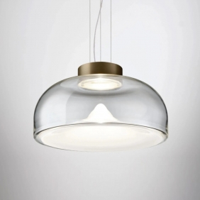 AELLA S 45 - suspension led en verre soufflé