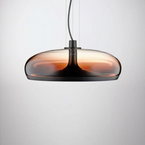 AURELIA S 45 SS - suspension en verre soufflé burgundy
