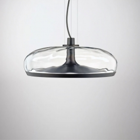 AURELIA S 45 SS - suspension en verre soufflé effet eau