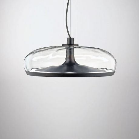 AURELIA S 45 SS - suspension en verre soufflé effet eau