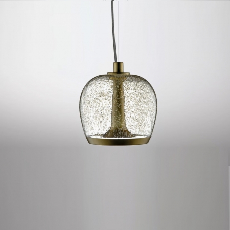 AURELIA S 45 SS - suspension en verre soufflé Pulegoso