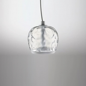 AURELIA S 22 SS - suspension en verre soufflé effet eau