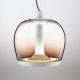 AURELIA S 22 SS - suspension en verre soufflé burgundy