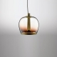 AURELIA S 22 SS - suspension en verre soufflé burgundy