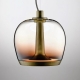 AURELIA S 22 SS - suspension en verre soufflé burgundy