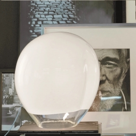 NESSA - lampe de table en verre soufflé H36cm