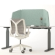 SHELTER - cloison de table acoustique pliable
