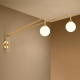 SAN BABILA - applique double avec bras directionnel