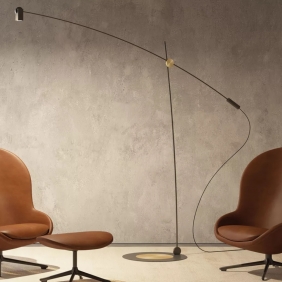 NINO SBRACCIO - lampadaire déporté orientable
