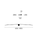 PETIT - applique led minimaliste