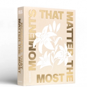 MOMENT THAT MATTERS THE MOST - album photos beige 30 pages