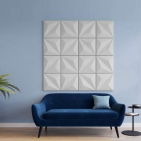 FIKA DART - dalle murale acoustique écologique (lot de 4)