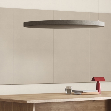 DEZIBEL CEILING - suspension acoustique ronde led
