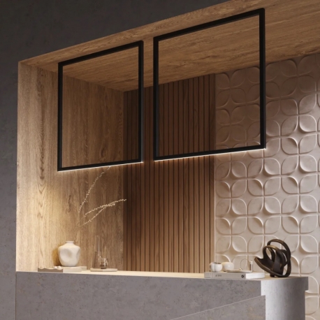 FRAME - plafonnier carré