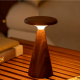 SYLVA - lampe de table tactile en noyer