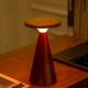 SYLVA - lampe de table tactile en noyer