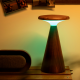 SYLVA - lampe de table tactile en noyer