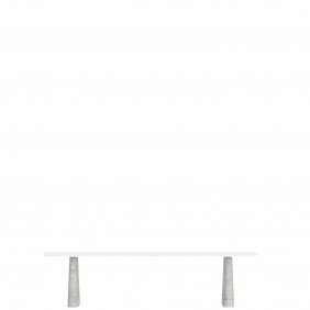 BEN - banc métal et ciment 2 places