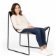 APELLE - fauteuil en cuir