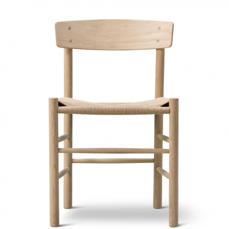 J39 MORGENSEN CHAIR - chaise chêne (lot de 2)