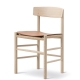 J39 Mogensen Chair - assise en cuir