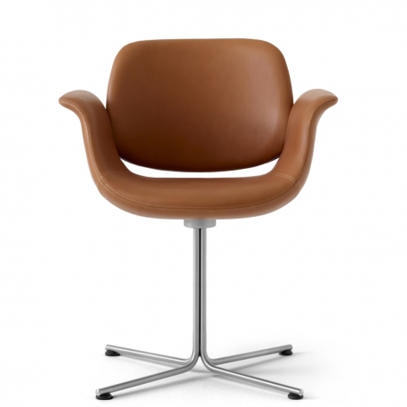 FLAMINGO CHAIR - chaise en cuir rotative