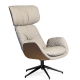 MILO WING - fauteuil lounge pivotant
