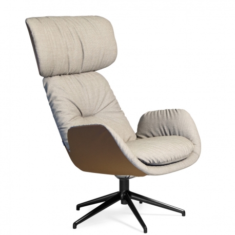 MILO WING - fauteuil lounge pivotant